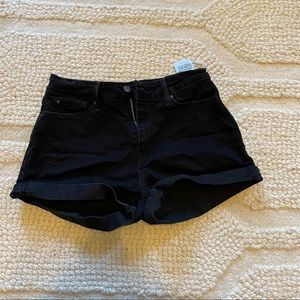Levi high rise shorts size 6